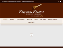 Tablet Screenshot of dippedanddusted.com